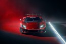 2023 Ferrari 296 GT3 racing car