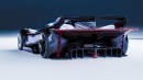 Ferrari EV hypercar rendering by wizart_concepts