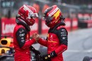 Charles Leclerc and Carlos Sainz 2022 British GP