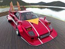 Ferrari F40 Kaido Racer Bosozoku JDM-style rendering by abimelecdesign