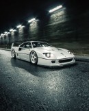 Ferrari F40 LM and Porsche 959 "White Lies" rendering