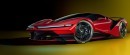 Ferrari F42 Concept Puts a Modern Spin on the Classic F40