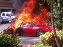 Ferrari F430 Burns in Boca Raton, Florida