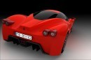 Ferrari F70 3D Renderings