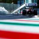 Max Verstapen on Track in Monza