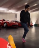 Swizz Beatz's Mom Having Dance-Off Next to His Ferraris