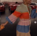Alicia Keys Having Dance-Off Next to His Ferraris