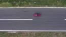 Ferrari FF Drag Races Kia EV6 GT