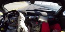 Ferrari FXX K hooning at Daytona