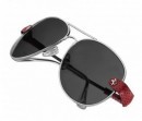 Ferrari GTO Silver-Red Leather Sunglasses Is the Perfect Valentine’s Gift