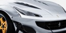 Ferrari Portofino Widebody Looks Like a Dangerous Drift Car