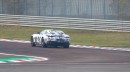 Ferrari V12 prototype at Fiorano test track