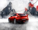Ferrari Purosangue Speed rendering by Aksyonov Nikita