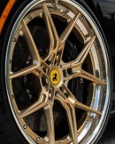 Ferrari Roma AL13 Wheels R60 gold by Wheels Boutique
