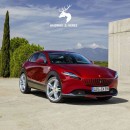 Ferrari Purosangue rendering by andras.s.veres