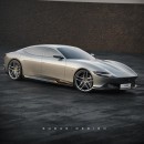 Ferrari Roma - Rendering