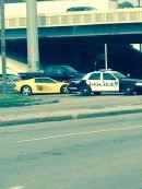 Ferrari Testarossa Rear-Ends Police Car in Texas