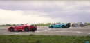 Ferrari vs Lamborghini vs Porsche in $1 Million Drag Race, Italians Get Trampled