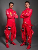 Scuderia Ferrari drivers Charles Leclerc and Carlos Sainz