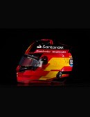 Scuderia Ferrari driver Carlos Sainz's race helmet