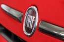 Fiat 500 Abarth Wrapped in Blue Velvet