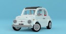 Fiat 500 Lego Ideas project by Saabfan & Gabriele Zannotti