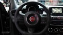 Fiat 500X (steering wheel and Uconnect screen)
