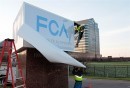 FCA Sign Revealed at Chrysler Group Headquarters