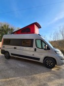 2020 Fiat Ducato is a proper micro-home with off-grid capabilities and a garage in the rear
