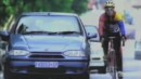 Fiat joked about how bicycle riders and drivers can have a difficult relationship in traffic