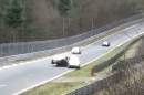 Fiat Punto Takes Out VW Golf in Brutal Nurburgring crash