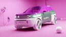 2024 Fiat Concept City Car