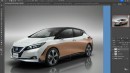 Nissan Leaf CGI new generation by Theottle