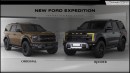 2025 Ford Expedition R rendering by Digimods DESIGN