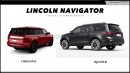 2025 Lincoln Navigator Black Label rendering by Digimods DESIGN