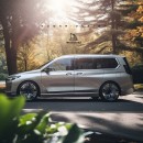 BMW EV Minivan CGI AI-designed car by sugardesign_1