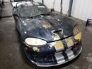 Fire-Damaged 2001 Dodge Viper GTS