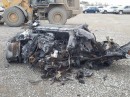 Fire-Damaged 2005 Ford GT Wreck