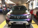 First 2019 Dacia Duster Wrap Is a Purple Color Flip