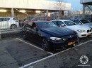 BMW F10 M5 crash