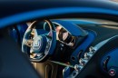 First Bugatti Chiron Gets Vossen Forged Wheels