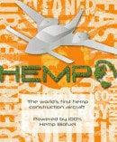 Hemp built and fueled plane poster