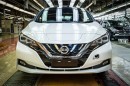 2018 Nissan Leaf production
