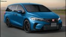 2025 Honda Odyssey Type R & Acura VDX Type S renderings