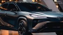2025 Toyota Corolla Cross Electric rendering by AutomagzPro