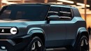 2025 Toyota Land Cruiser FJ TRD & EV renderings