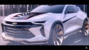 2026 Chevrolet Camaro SUV renderings by TheAutoReport & Next-Gen Car