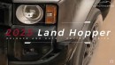 Toyota Land Cruiser Compact SUV rendering
