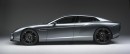 Lamborghini Estoque, the concept car that might inspire the company's first EV
