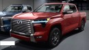 Lexus Pickup Truck CGI transformation by AutoYa